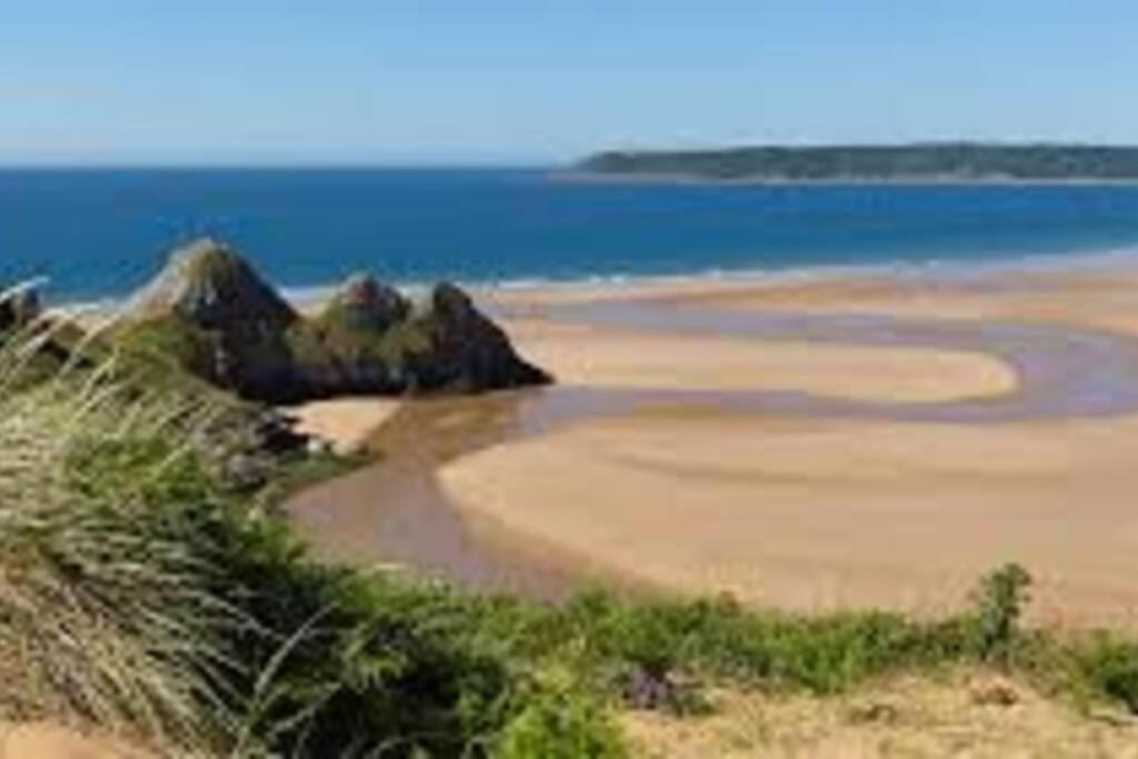 Villa Perfect For The Family And Beaches - Gower Cwtch Swansea Exterior foto